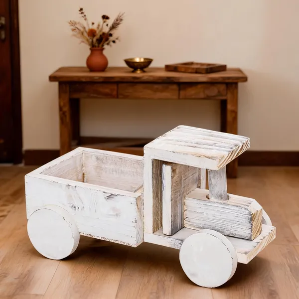 Wood_Vintage_Distressed_White_Serving_Cart