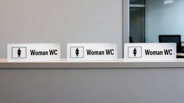 Acrylic_Women'S_Restroom_Sign_Board_-_Pack_of_3