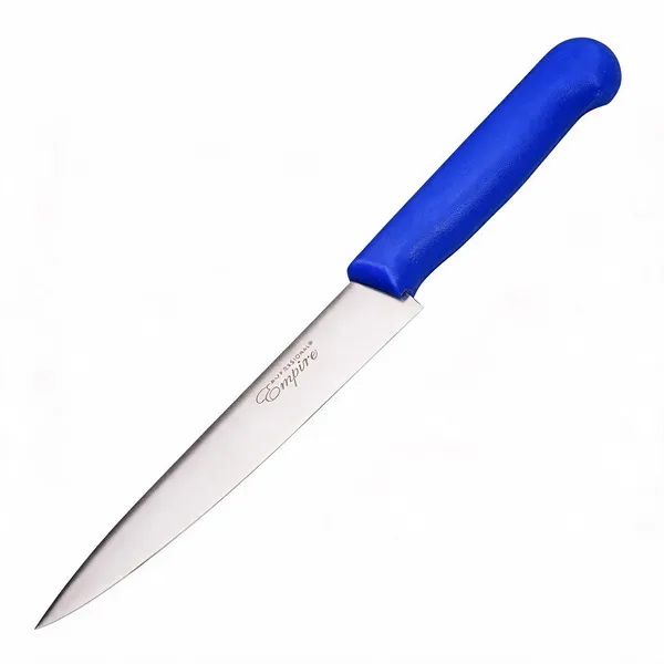 Stainless_Steel_Blue_Ergonomic_Handle_Chef_Knife