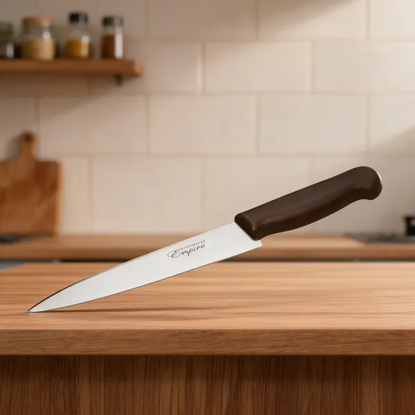 Stainless_Steel_Brown_Handle_Chef_Knife