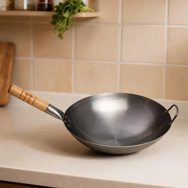 Carbon_Steel_Round_Bottom_Stir_Fry_Work_With_Wooden_Handle