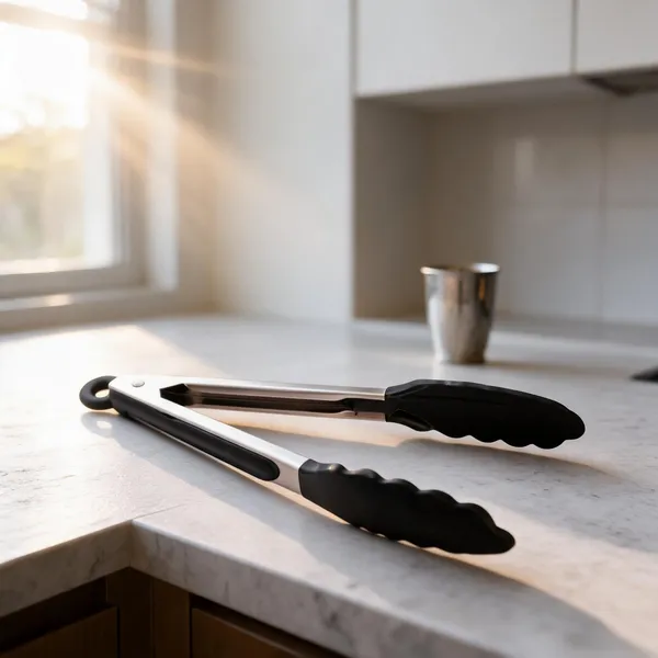 Stainless_Steel_Black_Silicone_Grip_Kitchen_Tongs