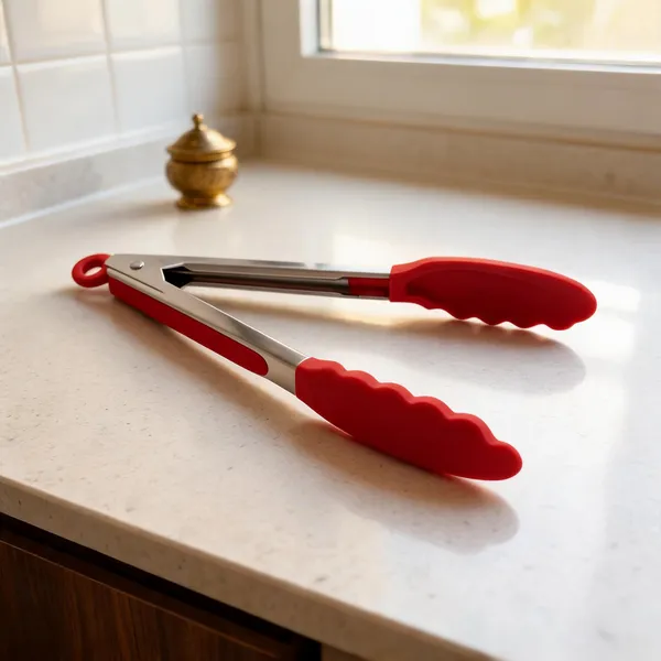 Stainless_Steel_Red_Silicone_Grip_Kitchen_Tongs