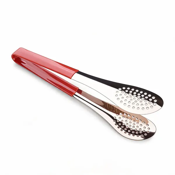 Stainless_Steel_Wooden_Handle_Perforated_Head_Kitchen_Tongs