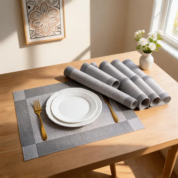 Woven_Synthetic_Fiber_Textured_Dining_Placemat_Silver_Grey