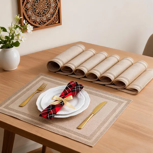Woven_Synthetic_Fiber_Textured_Dining_Placemat_Golden