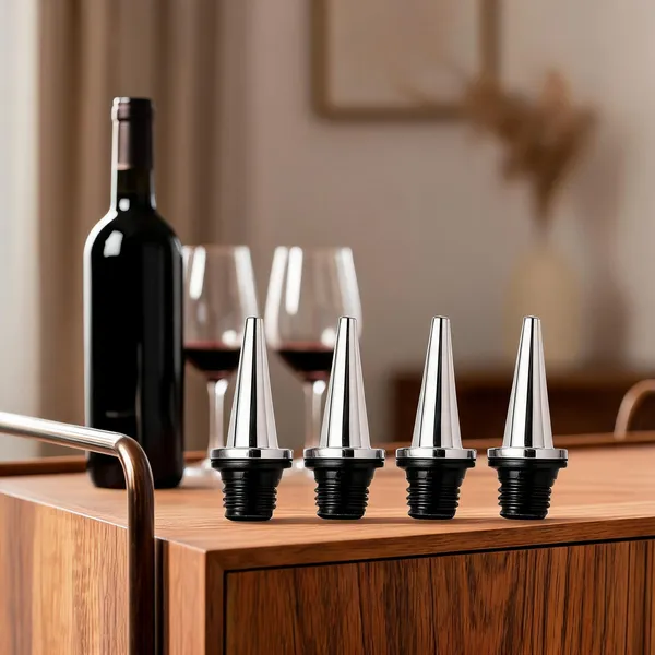 Stainless_Steel_Aerating_Wine_Pourer_Stopper_-_Pack_of_4