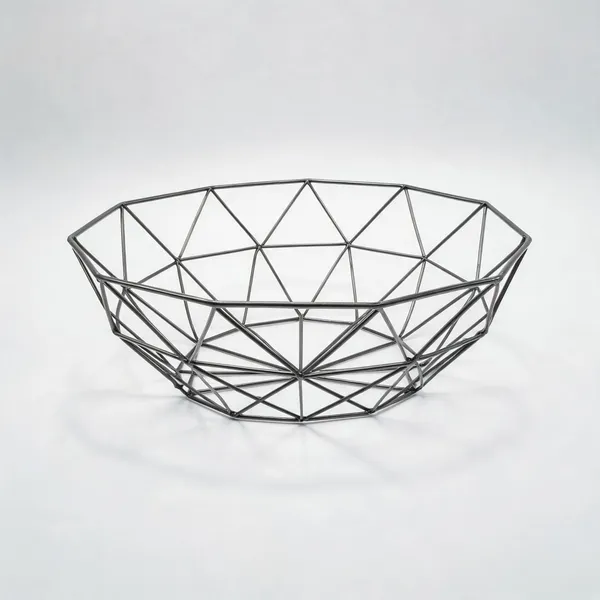 Stainless_Steel_Modern_Geometric_Wire_Fruit_Basket_Black