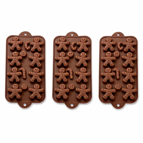 Silicone_Gingerbread_Man_Candy_Cane_Chocolate_Mold_-_Pack_of_3