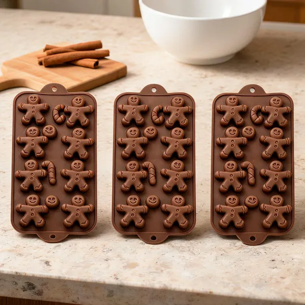 Silicone_Gingerbread_Man_Candy_Cane_Chocolate_Mold_-_Pack_of_3