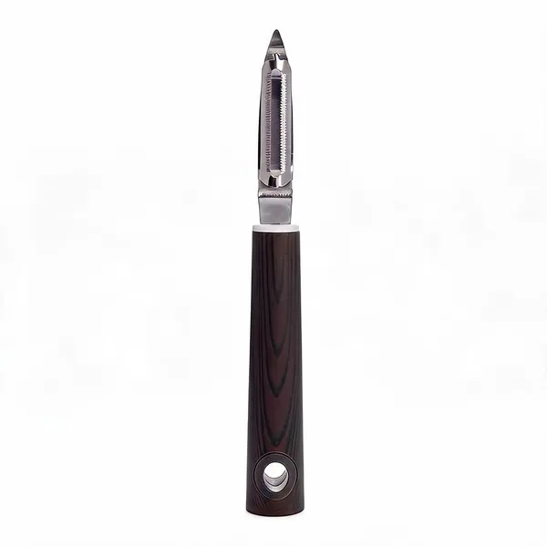 Stainless_Steel_Vegetable_Peeler_Brown_Handle