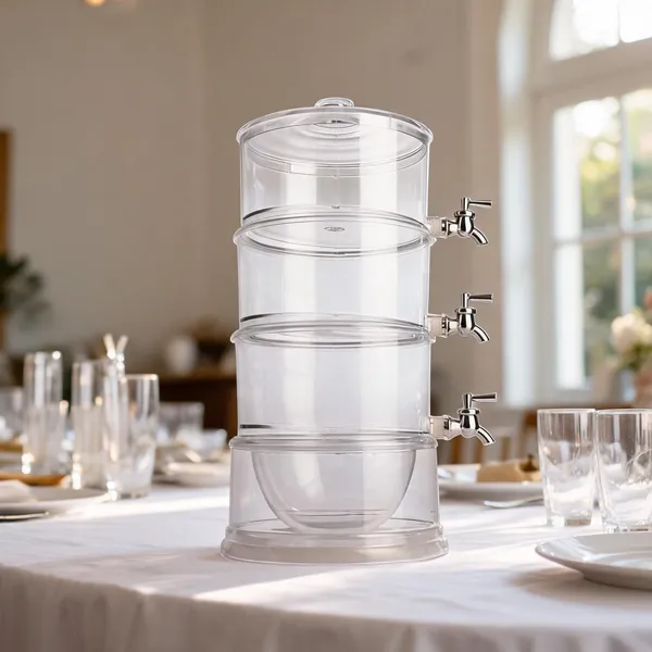 Acrylic_Triple_Stackable_Tank_Beverage_Dispenser_With_Spigot