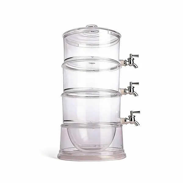 Acrylic_Triple_Stackable_Tank_Beverage_Dispenser_With_Spigot