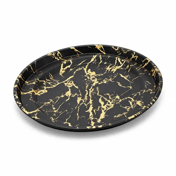 Plastic_Luxe_Black_Gold_Marble_Pattern_Round_Serving_Tray