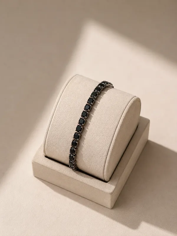 Clarity_Tennis_Braclet_(Black_diamonds)