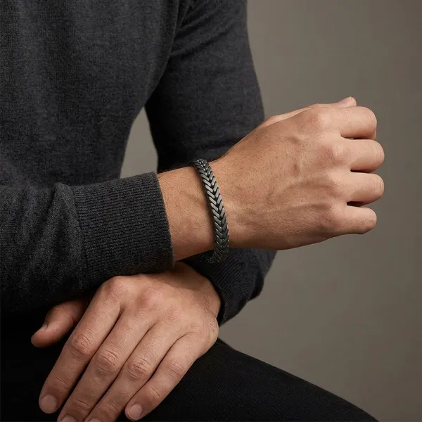 Noir_Link_Bracelet