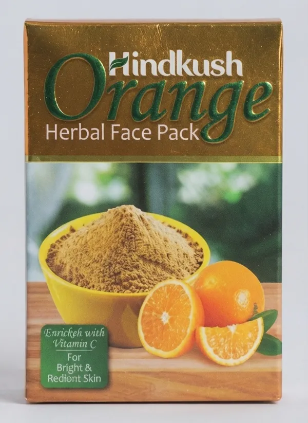 Hindkush_Orange_Herbal_Face_Pack_25Gm_X_4