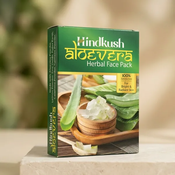 Hindkush_Aloevera_Herbal_Face_Pack_25Gm_X_4