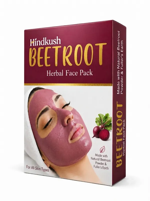 Hindkush_Beetroot_Herbal_Face_Pack_25Gm_X_4