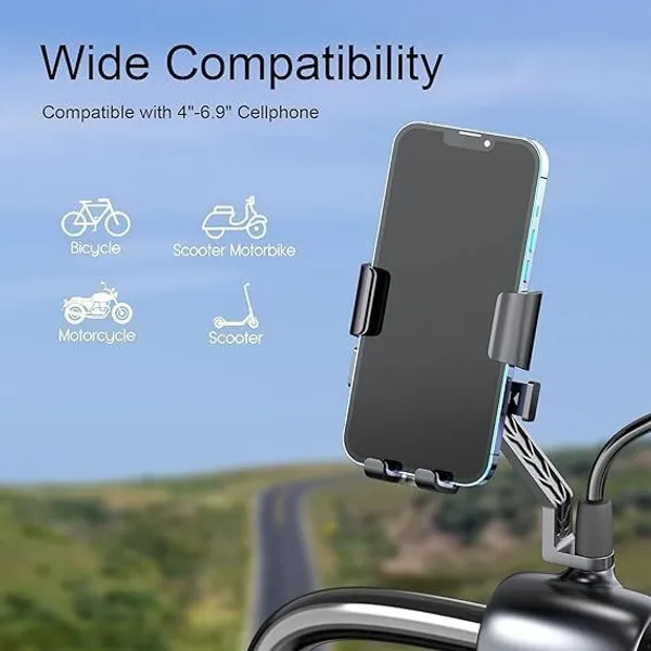 Black_Bike_Mobile_Holder_Plastic_Body_For_Riders