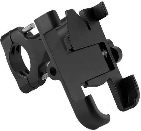 Black_Bike_Mobile_Holder_Iron_Body_For_Riders