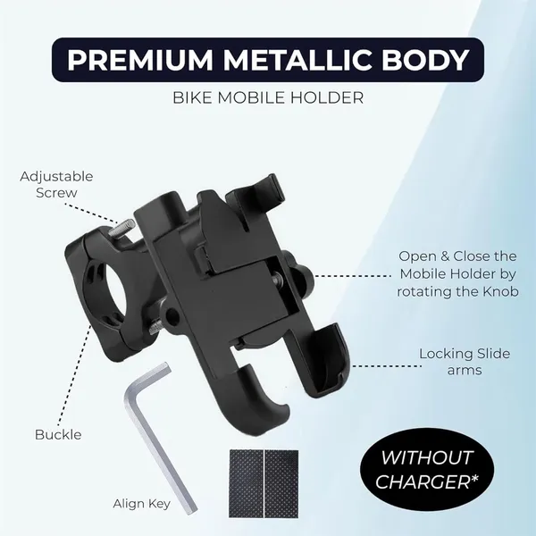 Black_Bike_Mobile_Holder_Iron_Body_For_Riders