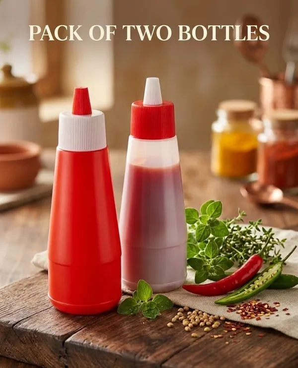 Red_And_White_Squeeze_Bottle__For_Kitchen
