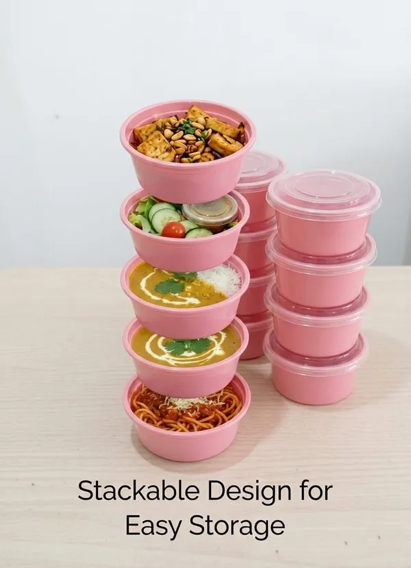Pink_Storage_Container_Food_Grade_Polypropylene_For_Kitchen__Storage