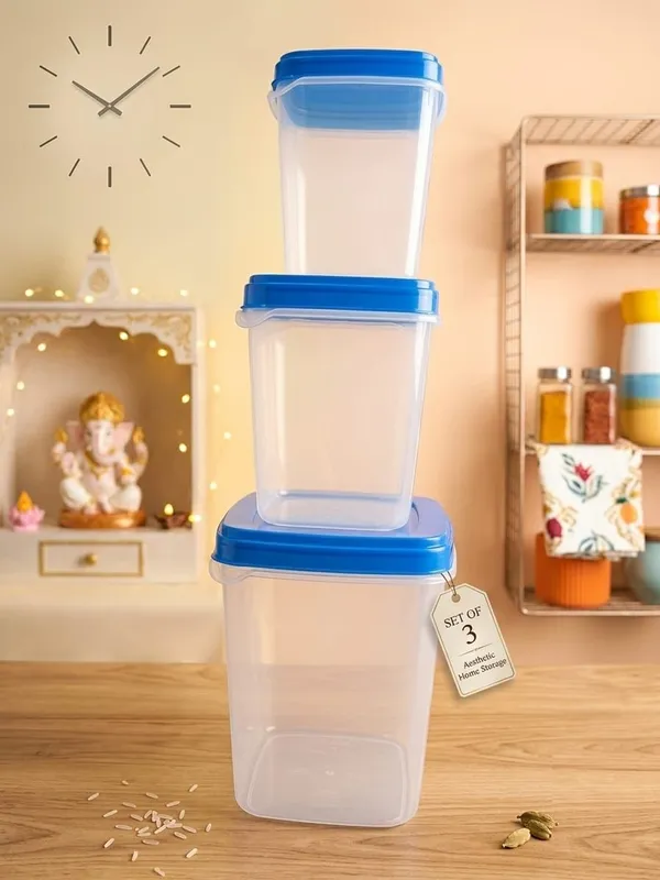 Transparent_And_Blue_Storage_Container_Set_Food_Grade_Pet_For_Kitchen