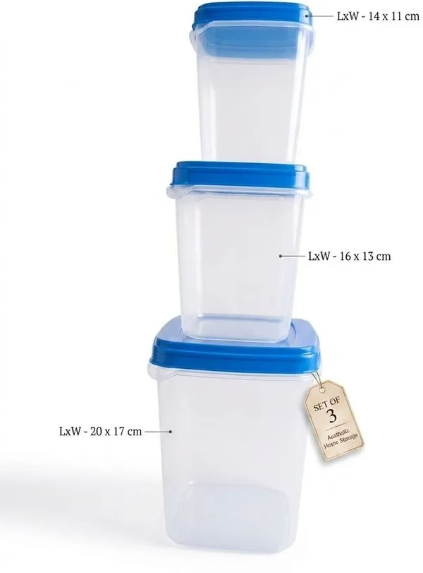 Transparent_And_Blue_Storage_Container_Set_Food_Grade_Pet_For_Kitchen