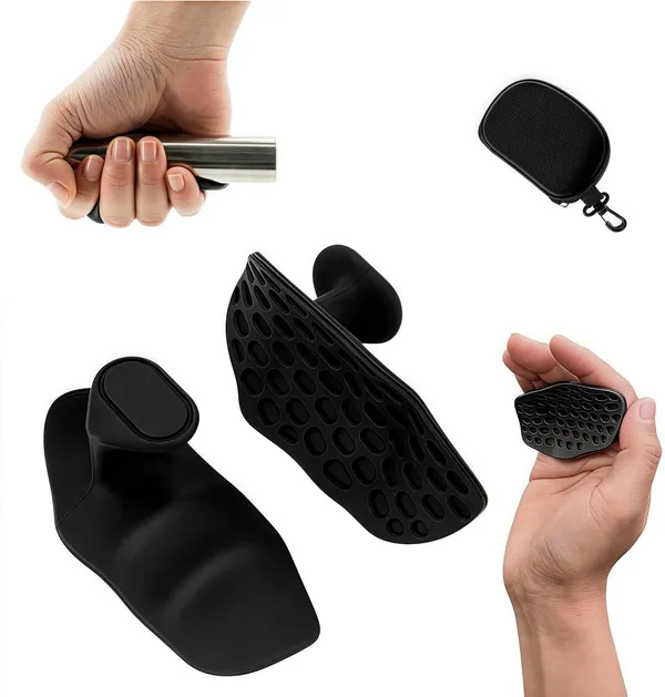 Black_Fitness_Grip_Pads_Plastic_For_Men_And_Women
