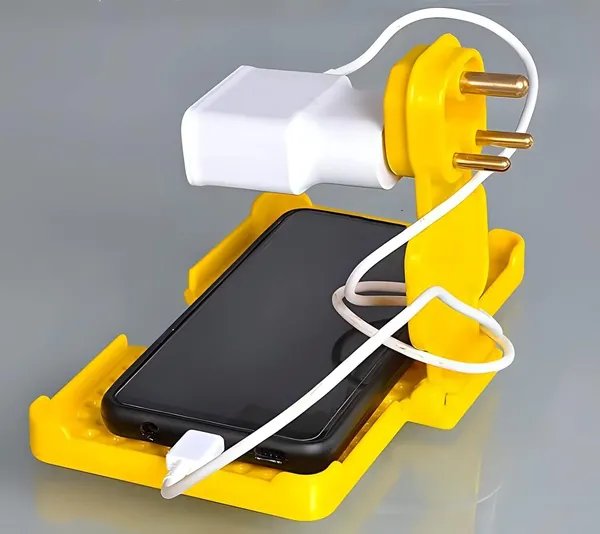 Yellow_Mobile_Holder_Abs_Plastic_For_Universal