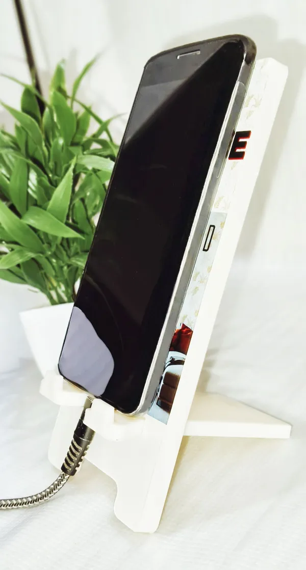 White_Mobile_Holder_Abs_Plastic_For_Universal