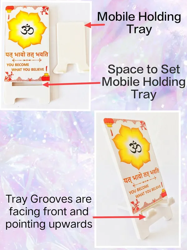 White_Mobile_Holder_Abs_Plastic_For_Universal