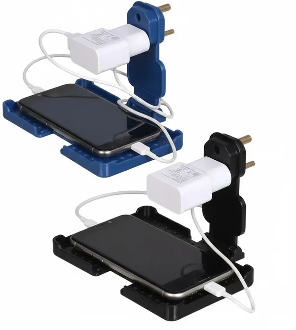 Black_And_Blue_Mobile_Holder_Abs_Plastic_For_Universal