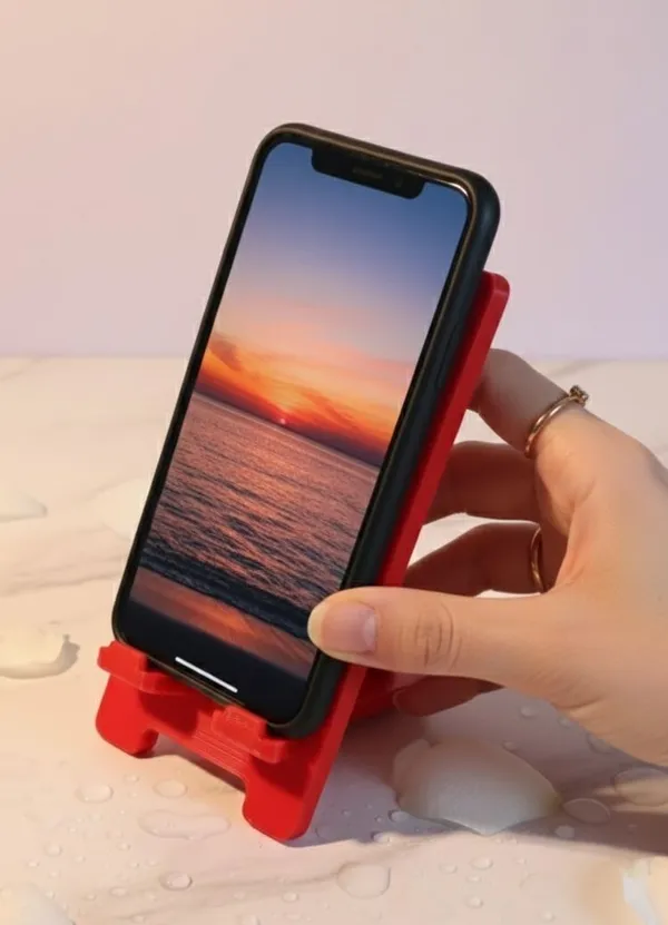 Red_Mobile_Holder_Abs_Plastic_For_Universal