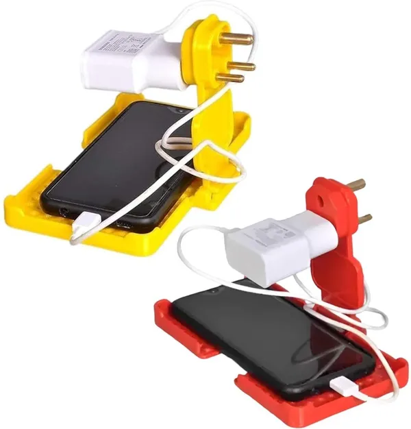Red_And_Yellow_Mobile_Holder_Abs_Plastic_For_Universal
