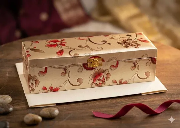 Red_And_White_Jewelry_Storage_Box_Wooden_+_Plastic_Rod_For_Women__Bridal