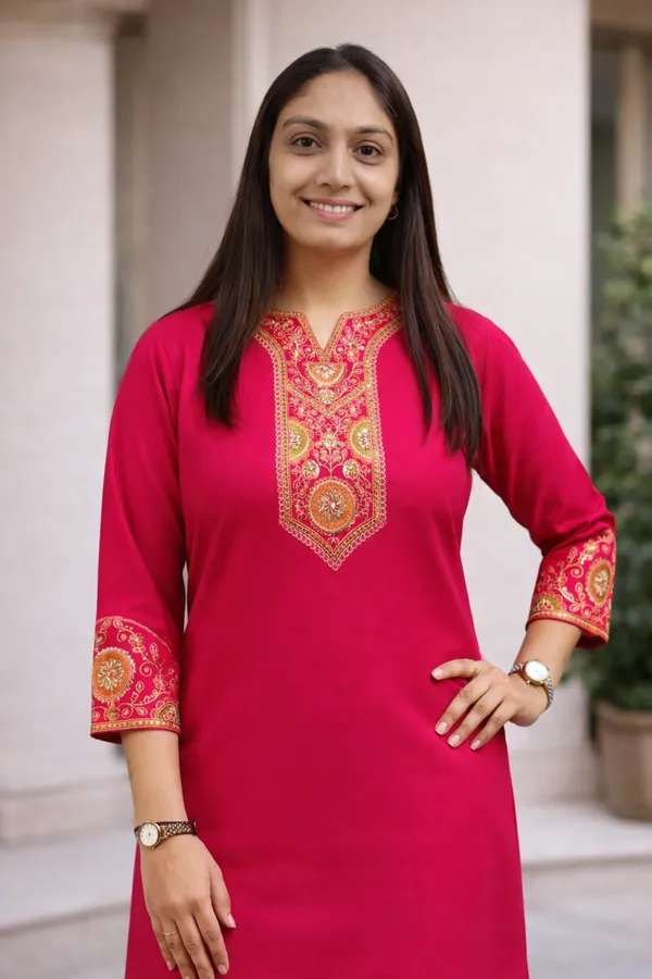 Rani_Pink_Roman_Silk_Embroidered_Kurta_Palazzo_Set_For_Women