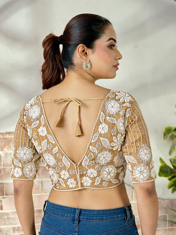 Royal_Beige_Embroidered_Beaded_Bridal_Blouse_For_Women
