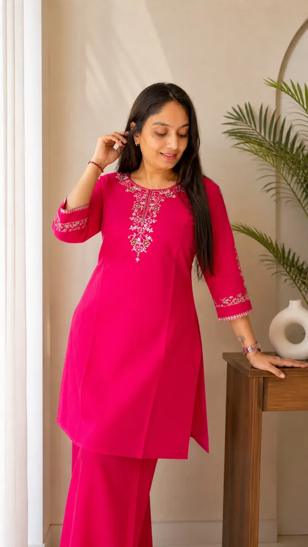 Rani_Embroidered_Khatli_Work_Kurta_Palazzo_Set_For_Women