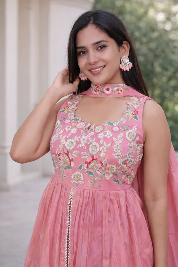 Pink_Embroidered_Sharara_Set_For_Women