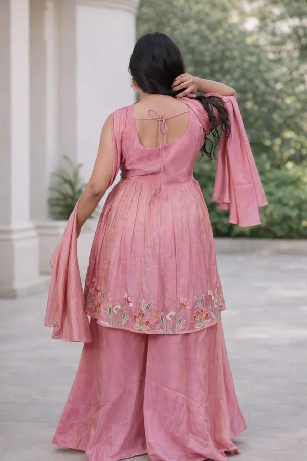 Pink_Embroidered_Sharara_Set_For_Women