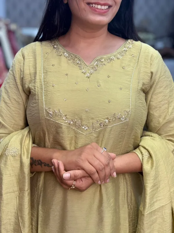 Pista_Green_Cotton_Embroidered_Kurta_Palazzo_Set_For_Women