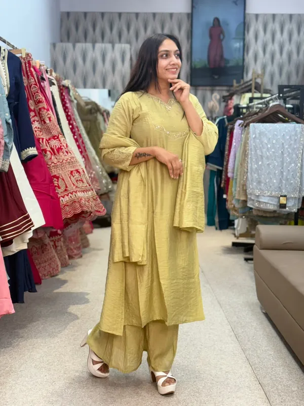 Pista_Green_Cotton_Embroidered_Kurta_Palazzo_Set_For_Women