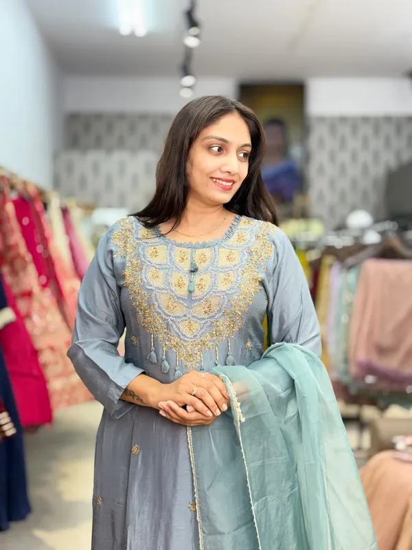 Grey_Blue_Cotton_Embroidered_Suit_Set_With_Dupatta_For_Women
