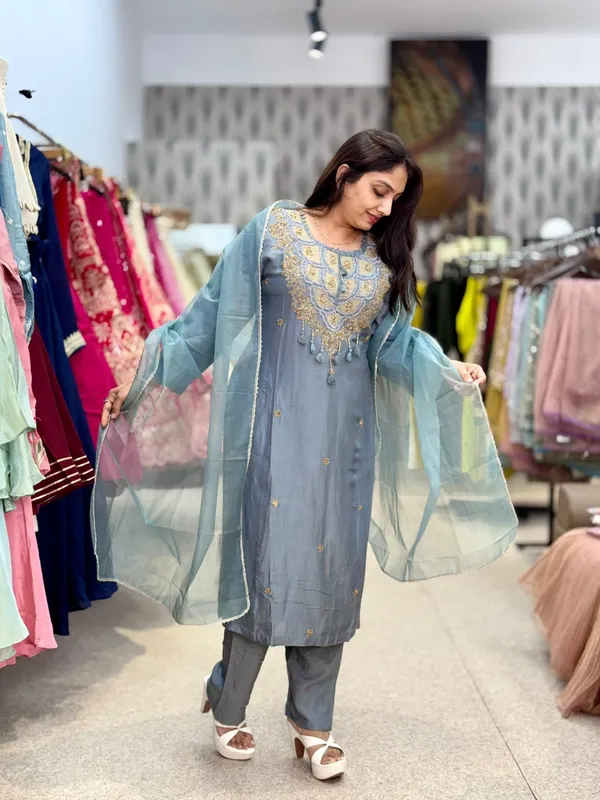 Grey_Blue_Cotton_Embroidered_Suit_Set_With_Dupatta_For_Women
