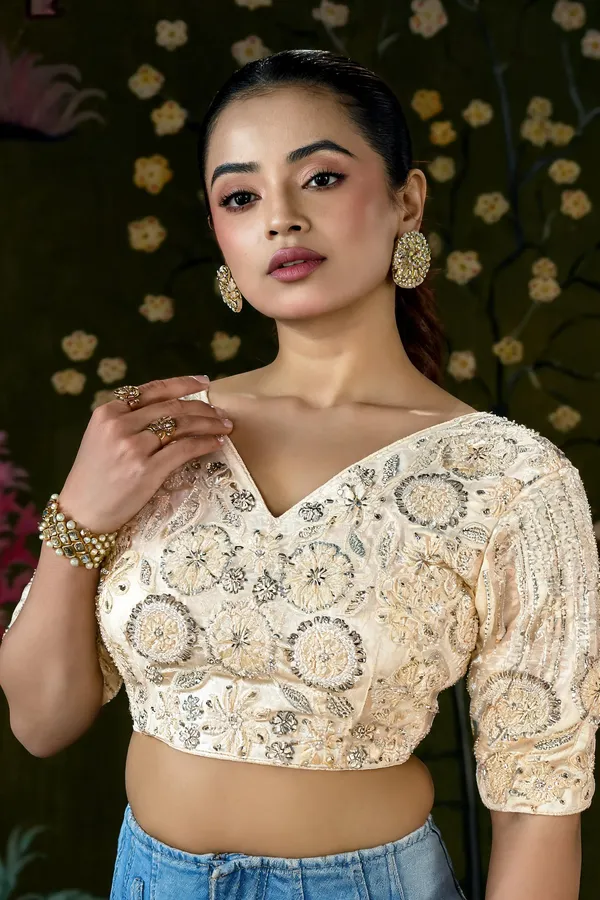 Cream_Blueberry_Fabric_Embroidered_Beaded_Blouse_For_Women