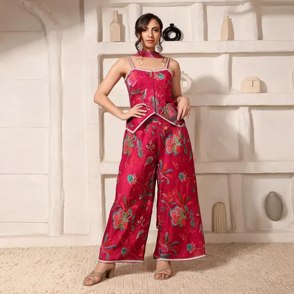 Rani_Pink_Floral_Embroidered_Indo_Western_Co-Ord_Set_For_Women