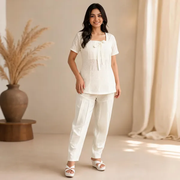 White_Cotton_Embroidered_Peplum_Co-Ord_Set_For_Women